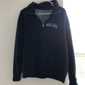 Brandy Melville half zip sweatshirt